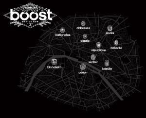 Evenement a PARIS le 21 Fevrier : La Grande Finale BOOST BATTLE RUN!