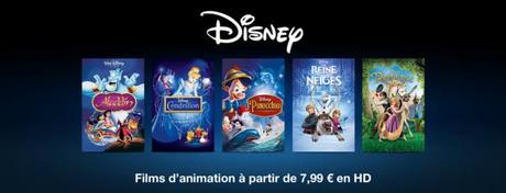Les grands classiques de Disney à l'honneur sur iTunes