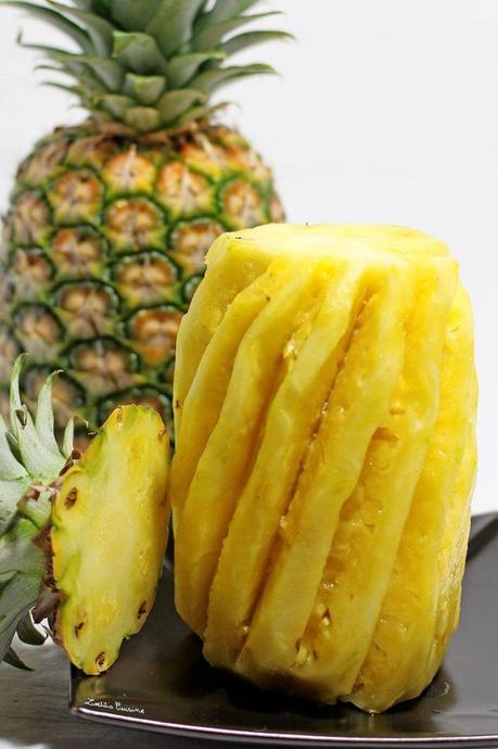 peler un ananas