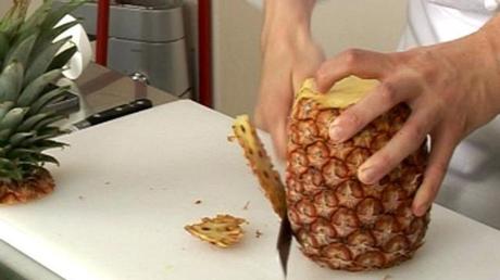 comment découper un ananas