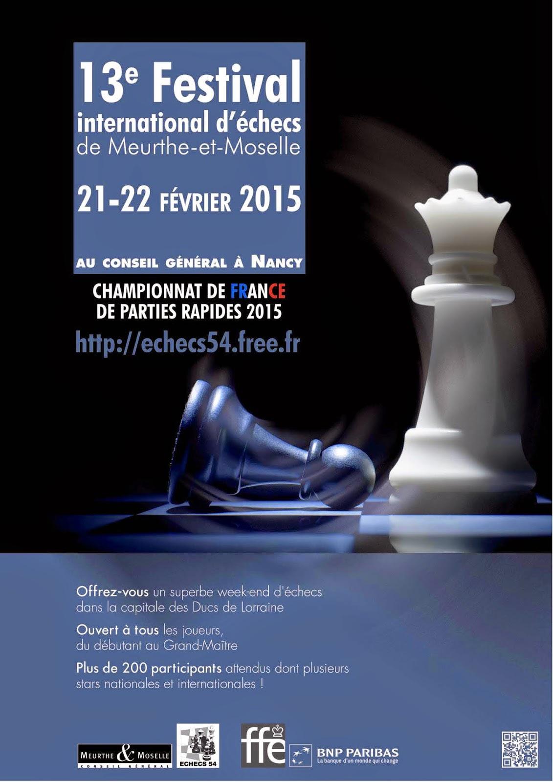 13e Festival d'échecs de Meurthe et Moselle - Photo © Chess & Strategy