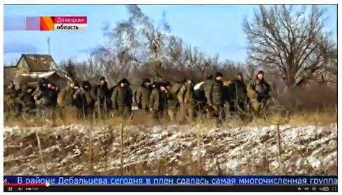 Les troupes ukrainiennes se rendent par centaines