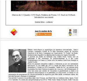 Fondation Rainer-Maria RILKE Concert « Musique à la cour de Frédéric II de Prusse » le 22 Février 2015 CaptureAPLUS8