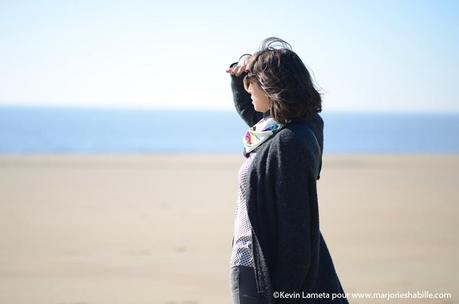 Une plage en hiver