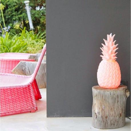 hellocoton, lampe ananas, mr wonderful, twicy store, bloomingville, scandinave, present time, pastel, décoration, 