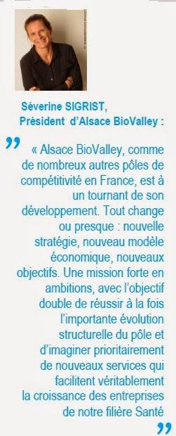 Bilan d'action 2014 Alsace BioValley : Des changements au service de la performance !