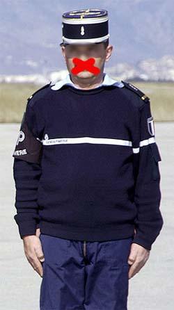 les gendarmes ne peuvent pas revendiquer