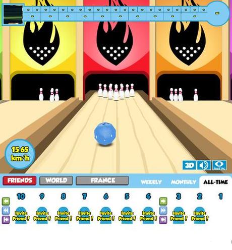 Bowling Buddies : le meilleur jeu sur Facebook