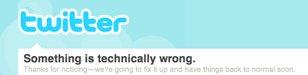 Twitter - Something is wrong