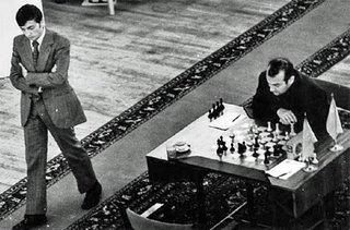 Karpov et Kortchnoi en 1974 à Moscou