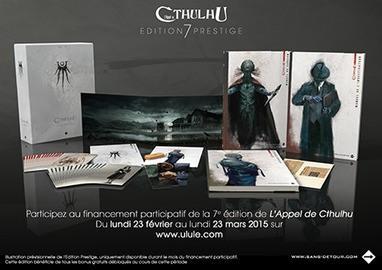 L’Appel de Cthulhu V7 sur ULULE – lundi 23 février 2015 !