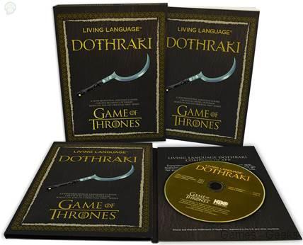 Un livre pour apprendre le Dothraki afin de bien préparer le retour de la série Game of Thrones