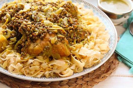 Rfissa au poulet : Recette de la cuisine marocaine traditionnelle