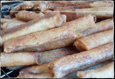 Cigares aux amandes