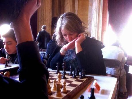 Agnès Eden au tournoi d'échecs de Vincennes © Chess & Strategy