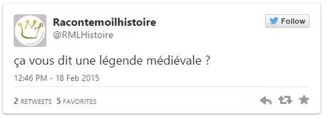 Le chevalier moche (et con) – Tweetstory