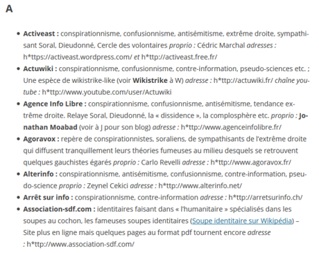 confusionnisme, conspirationnisme : enfin un outil pour s’orienter dans le « dark side of the net »… #antifa