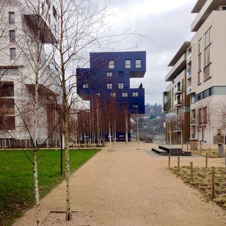 Quelques vues du quartier de Lyon Confluence (février 2015)