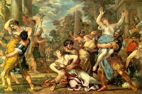 Cortona, enlèvement des sabines