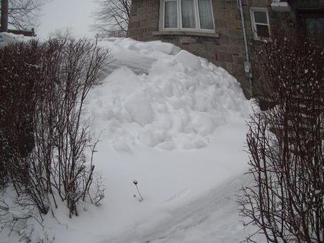 Canada - Montréal - un peu de neige