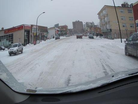 Canada - Montréal - un peu de neige