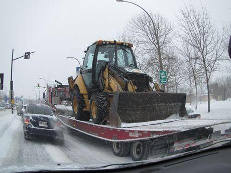 Canada - Montréal - un peu de neige