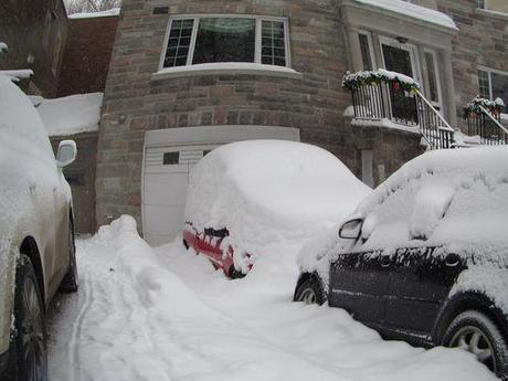 Canada - Montréal - un peu de neige