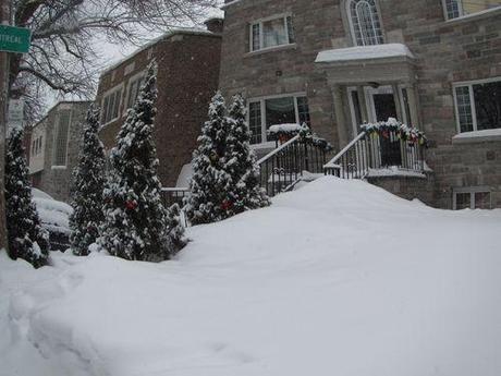 Canada - Montréal - un peu de neige