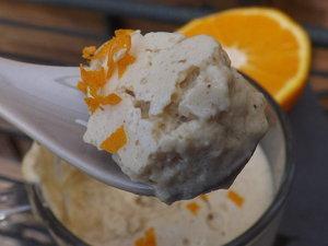 Mousse orange et noisette au tofu soyeux