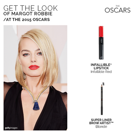 Les meilleurs looks maquillage des #Oscars2015: Infaillible L'Oréal