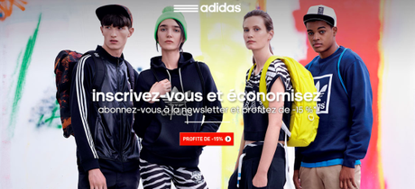 Adidas - Inscris-toi & économise 15%