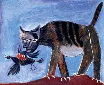 Picasso - Chat saisissant un oiseau, Paris, 22 avril 1939