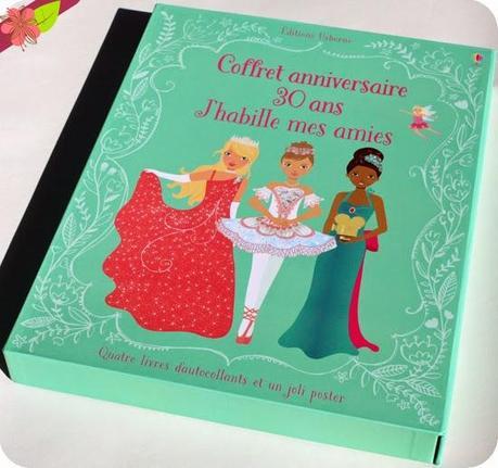 Coffret anniversaire 30 ans J’habille mes amies - éditions Usborne