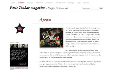 Paris Tonkar magazine nouvelle formule est en ligne !