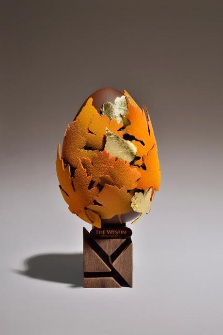 Le Westin Paris-Vendôme présente ses œufs de Pâques. Oeuf Automne HD @Patrick Aufauvre small