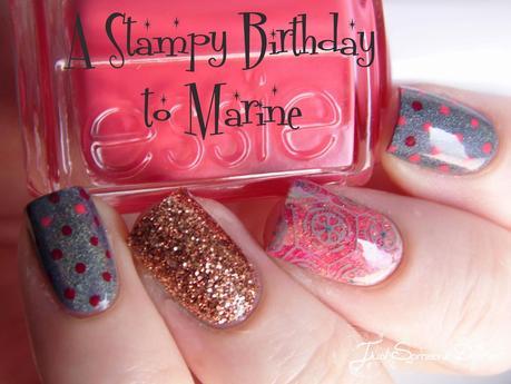 A stampy birthday to Marine! A stampy birthday to Marine!