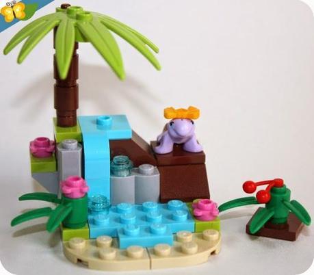 LEGO® Friends Animaux - Série 4 - La tortue et son île paradisiaque