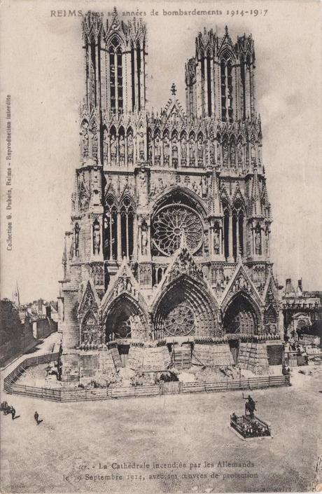 26 février 1915. Quelques bombes, dont 2 sur la cathédrale