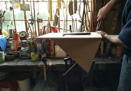 Stool Concept tabouret origami par Guillaume Allemon