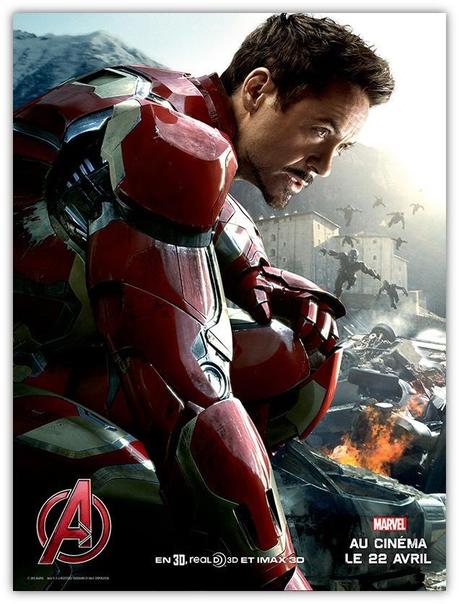 Avengers l’ère d’Ultron – L’affiche Iron Man dévoilée !
