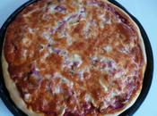 Pizza poulet/ lardons