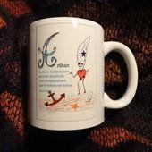 Mug Prénom dessin original Lily la Plume : Vaisselle, verres par lily-la-plume