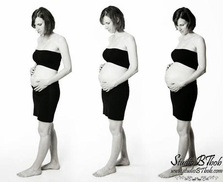 Photos de suivi de grossesse et nouveau-né