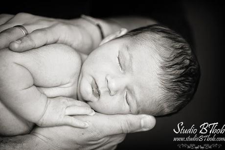 Photos de nouveau-né : Tom