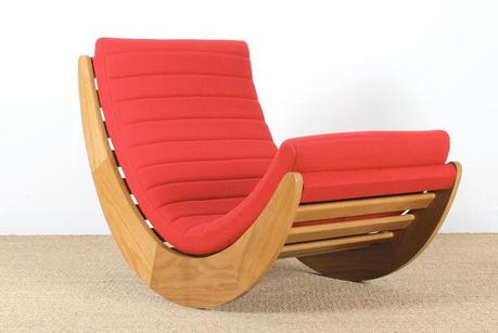 Rocking Chair Relaxer 2 de Verner Panton - Galerie Mobler