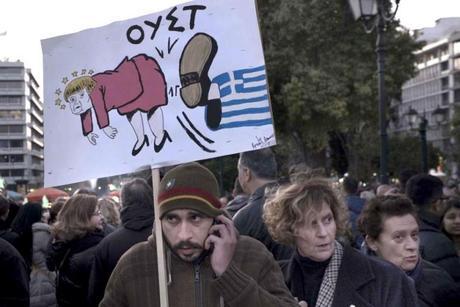 Dimanche 15 février, manifestation à Athènes