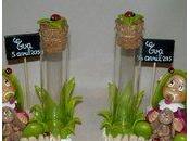 dragée avec bébé elfe doudou porcelaine froide petit monde d'Ingrid