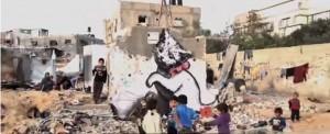 GAZA: Les bombes de peinture plutôt que les bombes destructrices de Tsahal