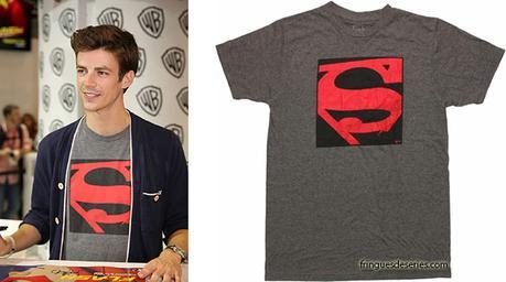 THE BIG BANG THEORY : Superman logo t-shirt for Sheldon, s08ep16