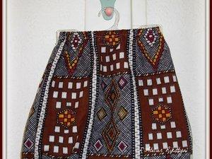 2014.04.23 - Pantalon sarouel pour bébé en tissu coton africain